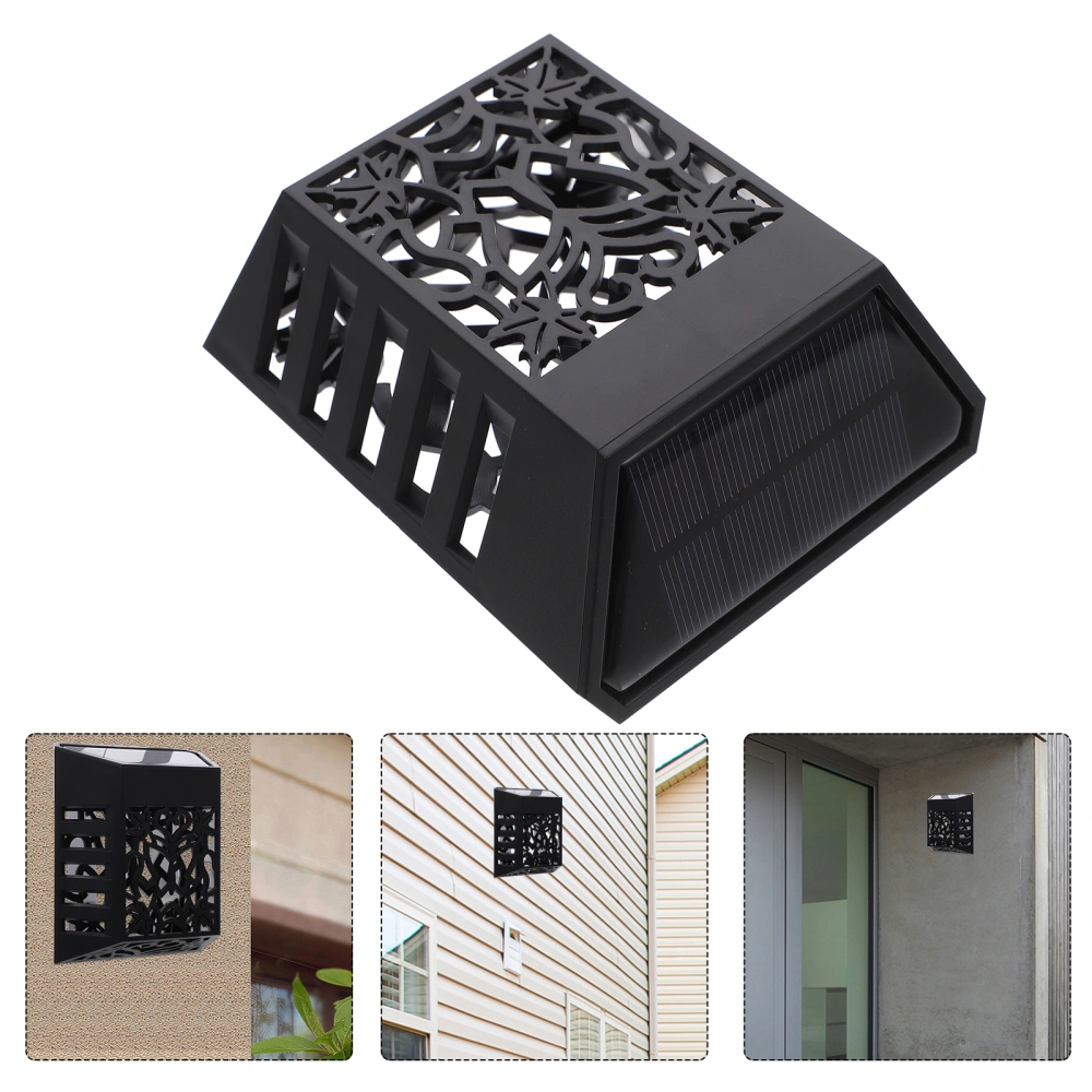 1Pc Vintage Waterproof Solar Wall Lamps LED Wall Lights for Outdoor Yard