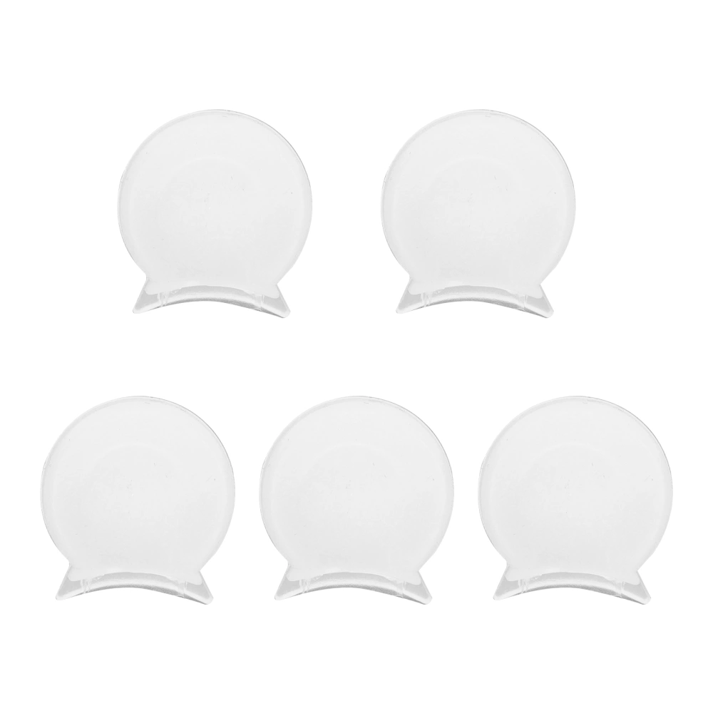 5pcs Clarinet Thumb Rest Cushion Finger Supports Clarinet Instrument Accessories