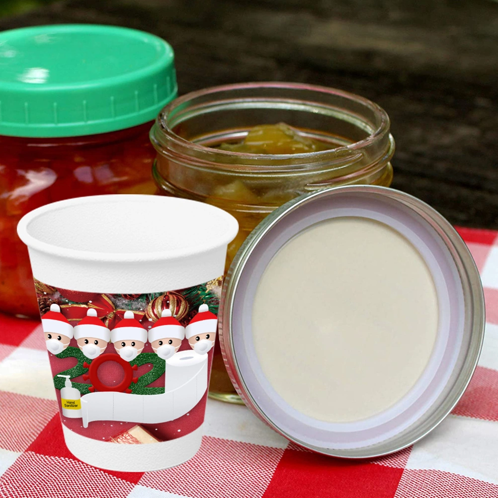 20PCS Disposable Beverages Drinking Cup Water Juice Tea Paper Cup for Xmas