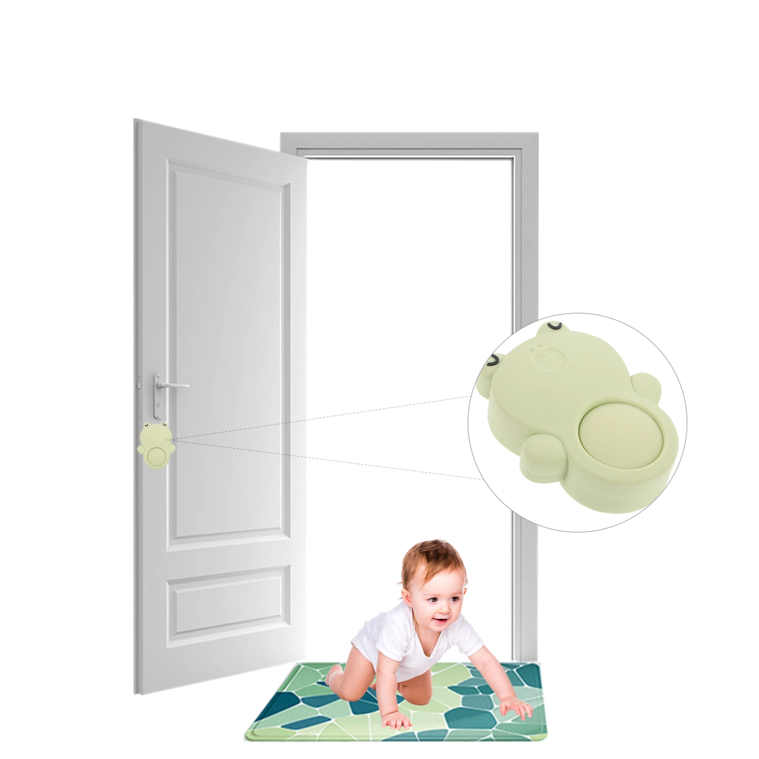 Door Pinch Guard Anti Door Slam Door Stop Child Safety Finger Pinch Protector