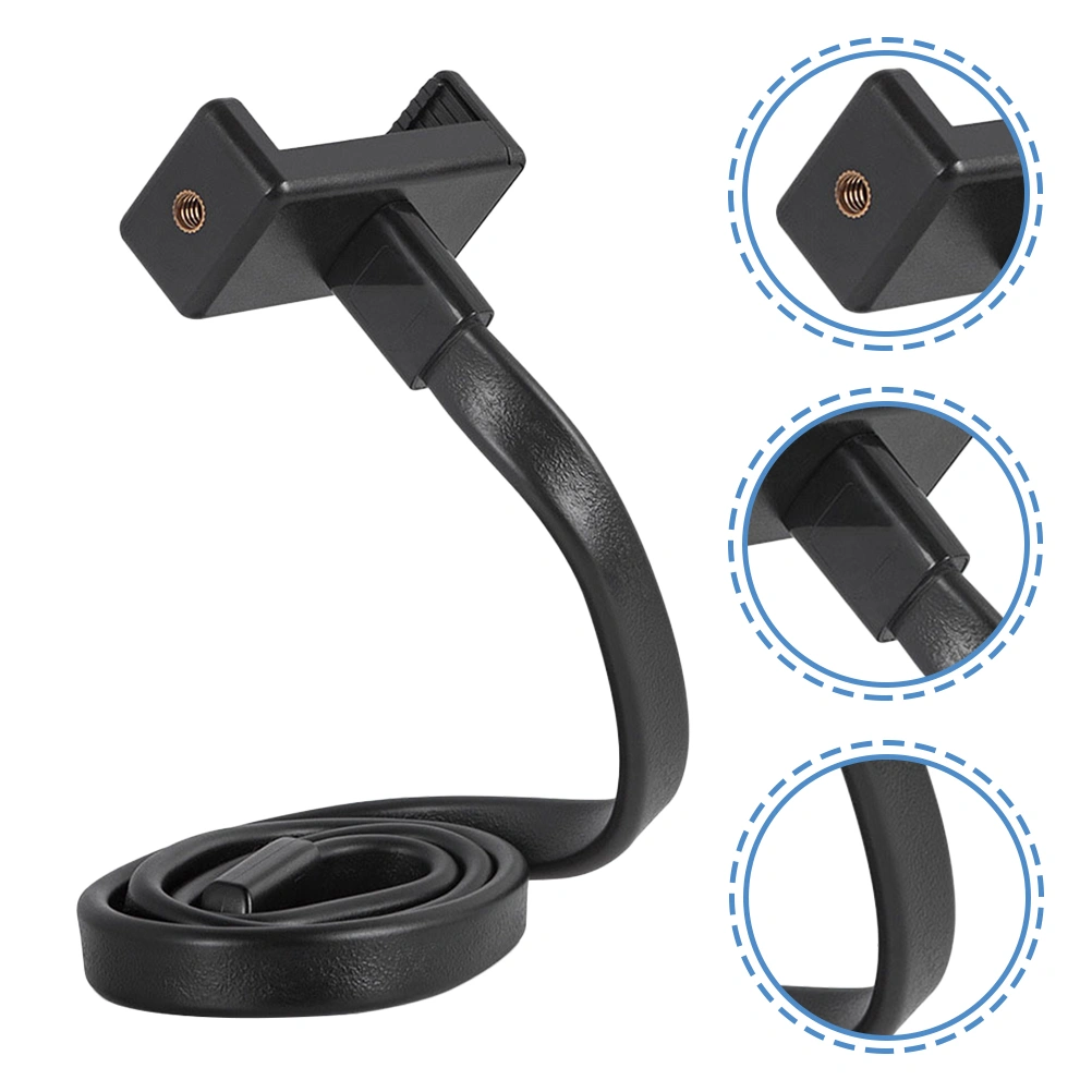 Multifunctional Phone Rack Bendable Cell Phone Bracket for Shopping Cart Treadmill