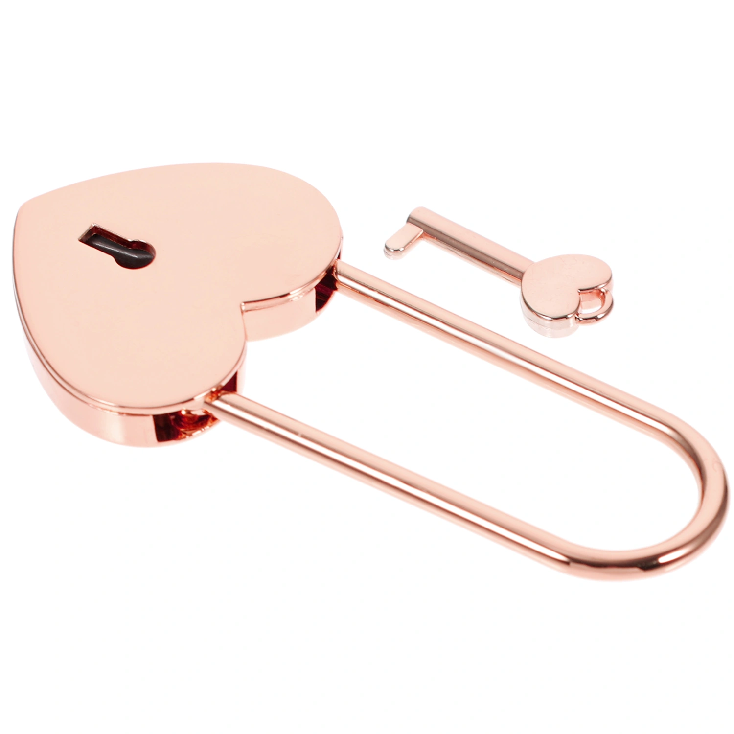 Small Heart Padlock with Key Couples Wishing Lock Jewelry Box Diary Book Lock
