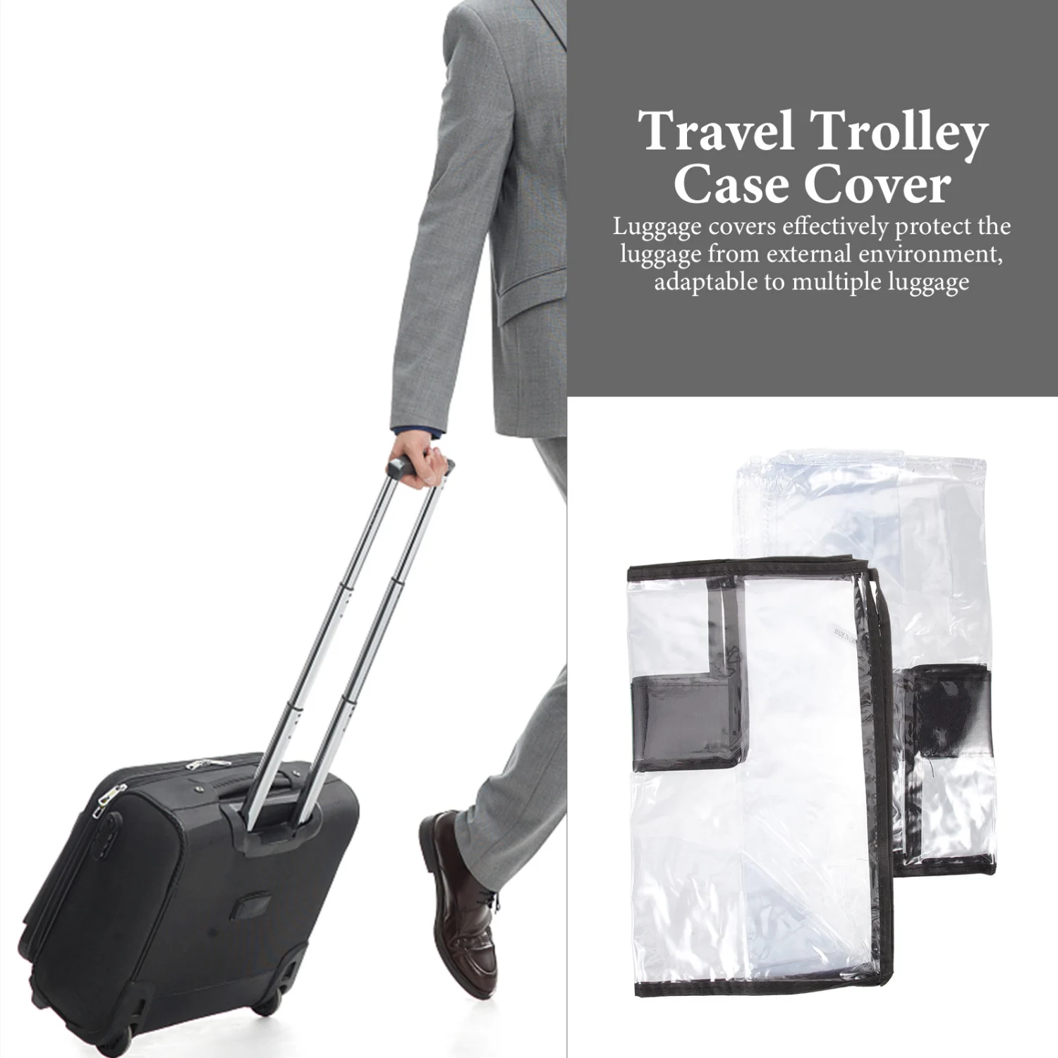 2pcs Luggage Covers Luggage Protector Suitcase Cover Thicken Suitcase Protective Covers