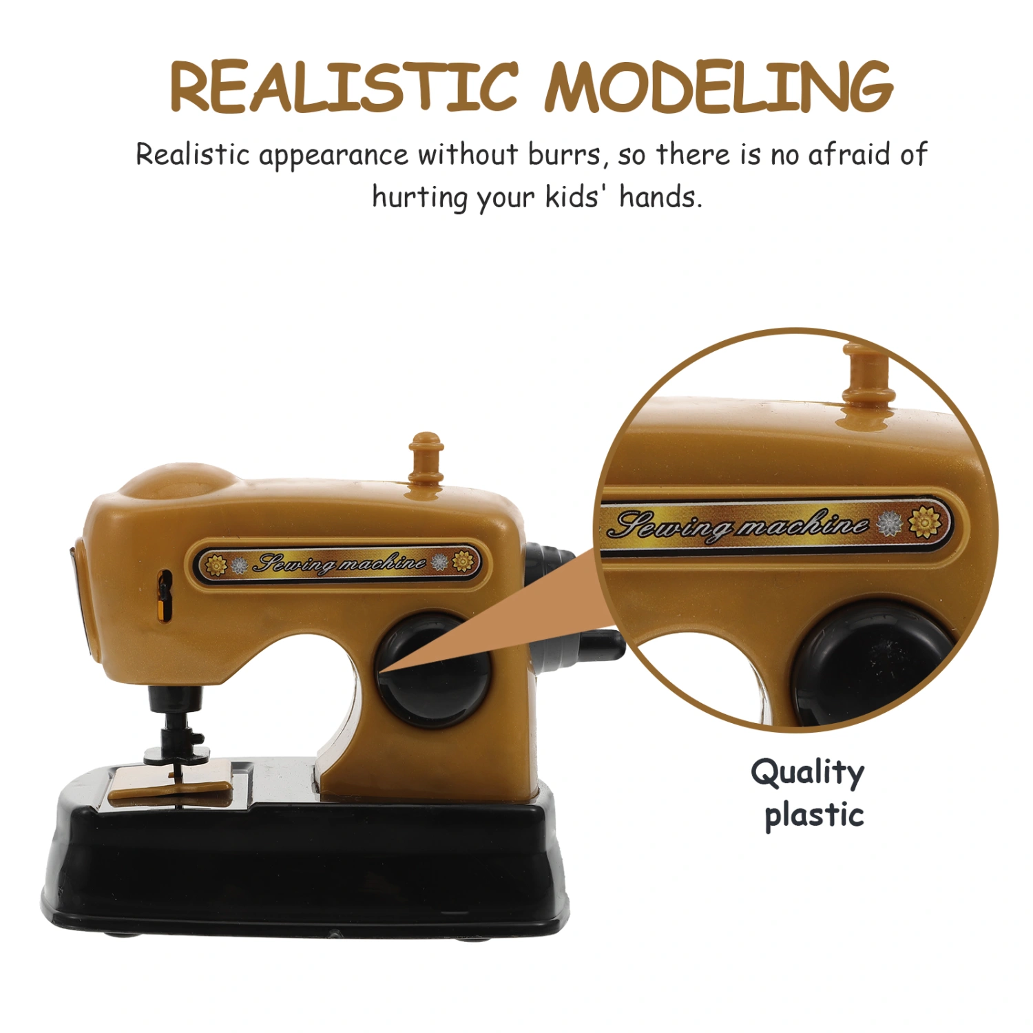 Kids Sewing Machine Toy Children Educational Toy Simulation Sewing Machine Toy