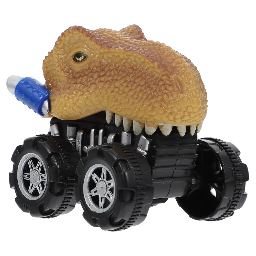 Dinosaur Model Pull Back Car Toy Plastic Dinosaur Car Toy Kids Educational Toy