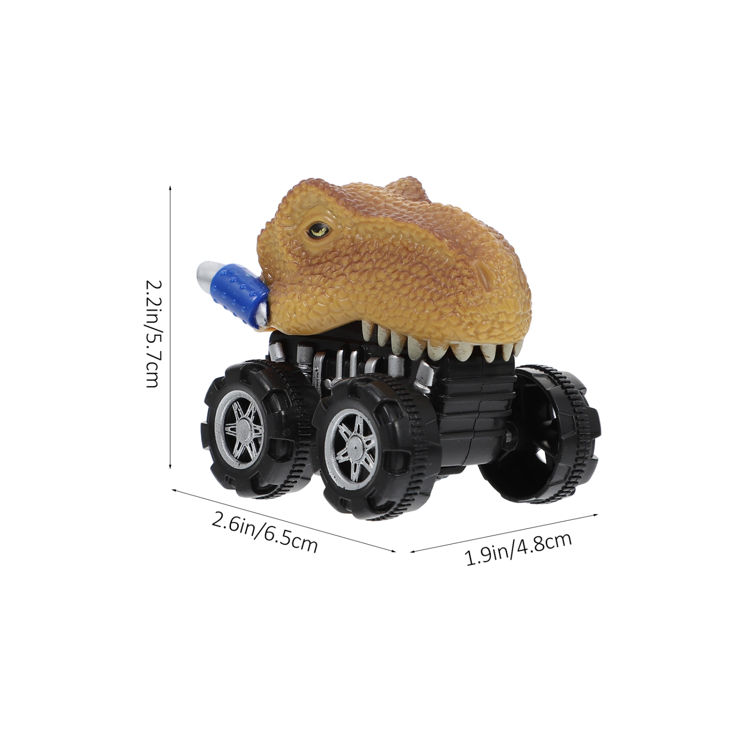 Dinosaur Model Pull Back Car Toy Plastic Dinosaur Car Toy Kids Educational Toy