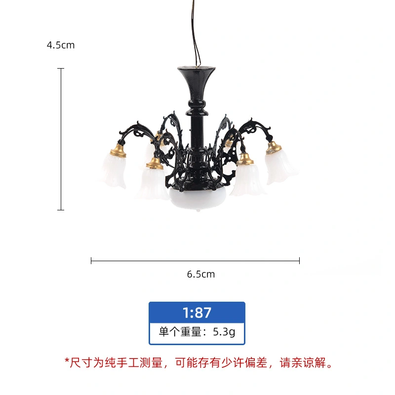 Miniature Ceiling Light  Miniature House Chandelier Ornament Pendant Mini House Light