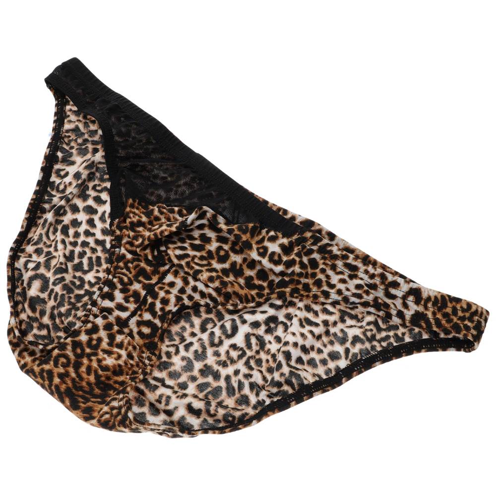 Leopard Printed Men Underwear Sexy Men Briefs Comfortable Breathable Panties