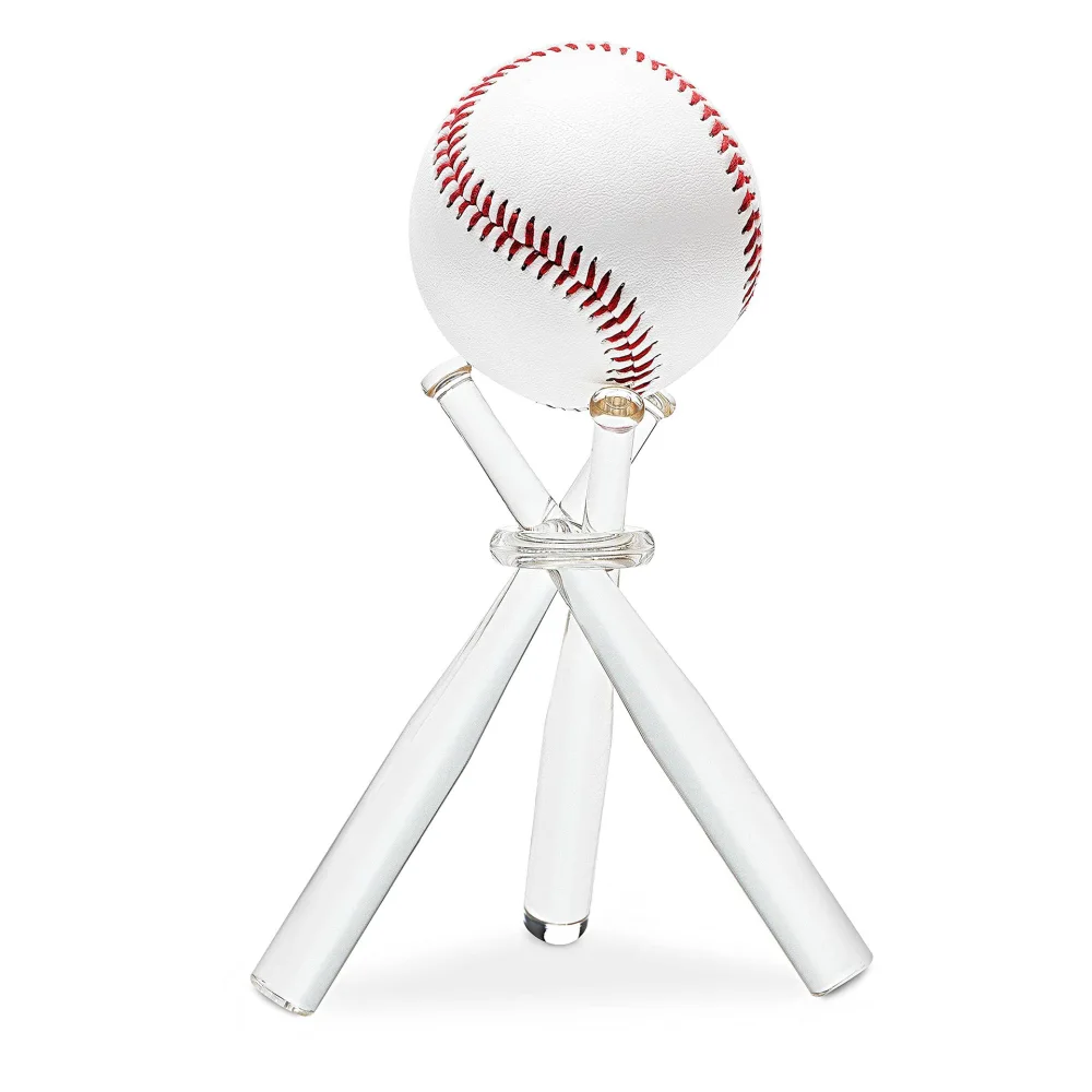 Clear Baseball Stand Baseball Display Holder Acrylic Baseball Display Base