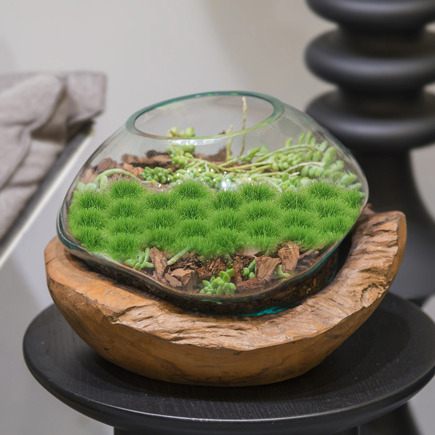 1 Box Simulated Faux Grass Cluster Building Sand Table Model Materials Simulated Garden Decor