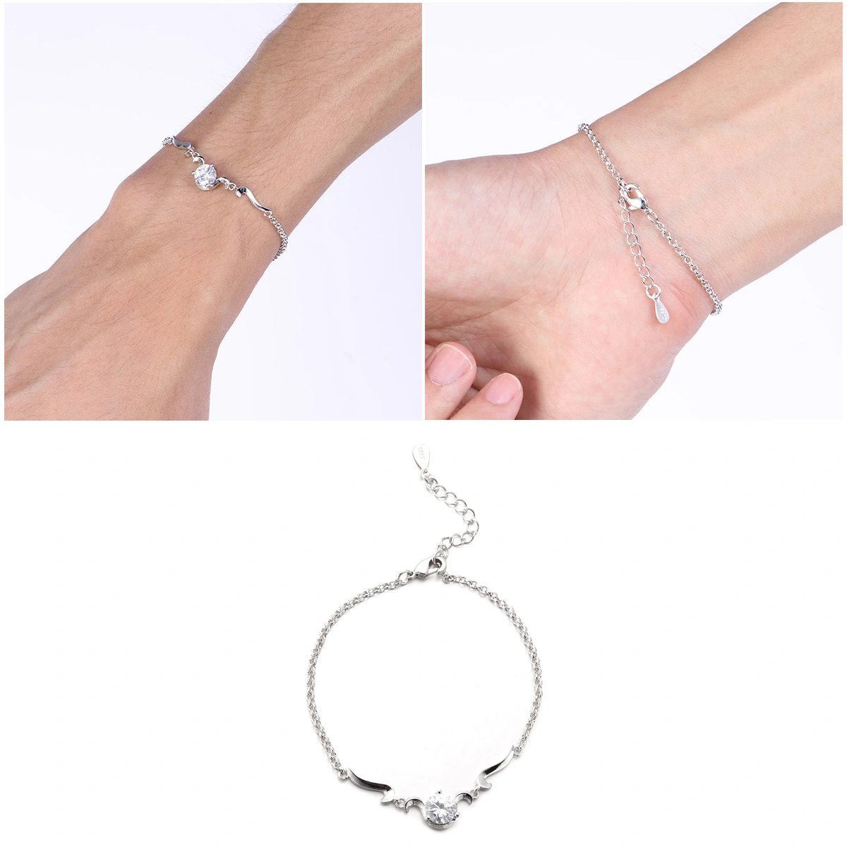 12 Constellation Bracelet Jewelry Women Fashion Sweet Hand Jewelry (Aries)