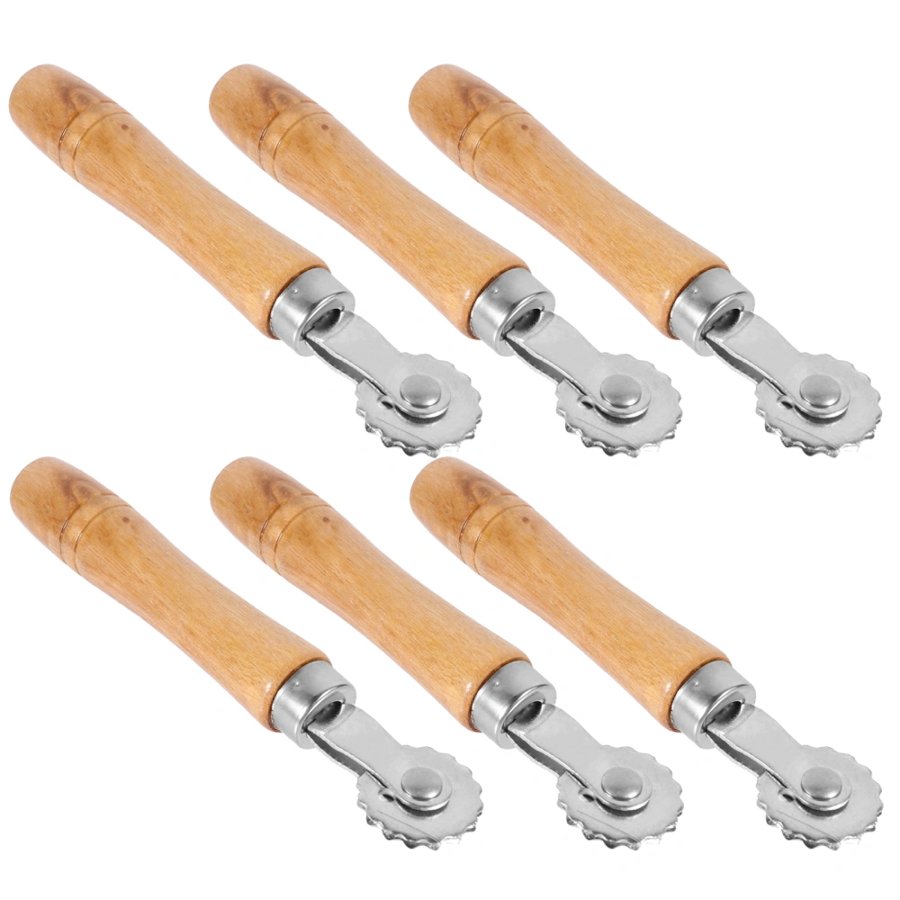 6pcs Spur Wire Wheel Beehive Embedder Tool Handheld Beekeeping Tools Equipment