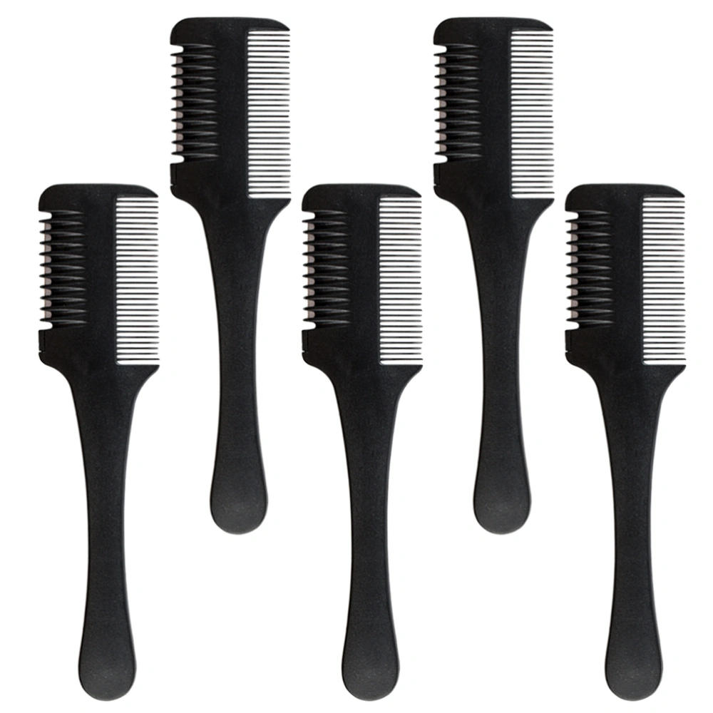 5Pcs Hair Combs Knives Haircut Devices Practical Hair Cutters DIY Professional Hair Trimmers