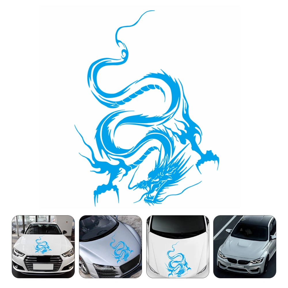 1pc Chinese Dragon Car Hood Sticker Practical Vehicle Stickers Car Decal