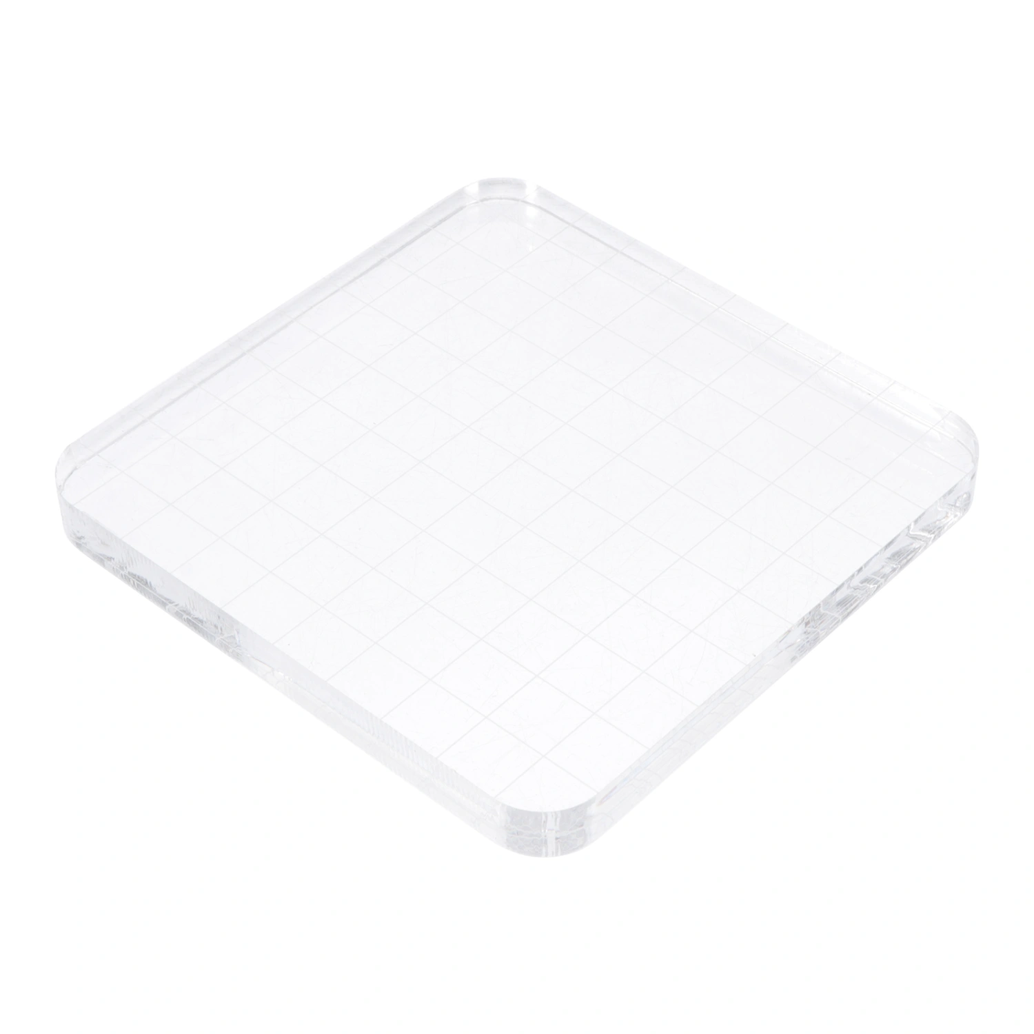 Acrylic Stamping Block Stamp Plate Transparent Stamp Kids DIY Accessory