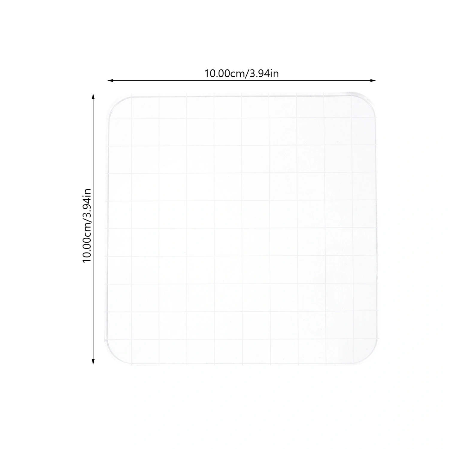Acrylic Stamping Block Stamp Plate Transparent Stamp Kids DIY Accessory