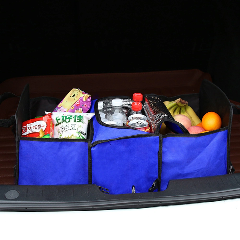 Car Van Truck Storage Bag Organizer Multipurpose Tidy Large Cace (Blue)