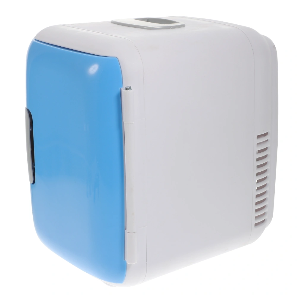 Hot and Cold Double Use Portable Mini Warming and Cooling Vehicle Refrigerator(Blue)