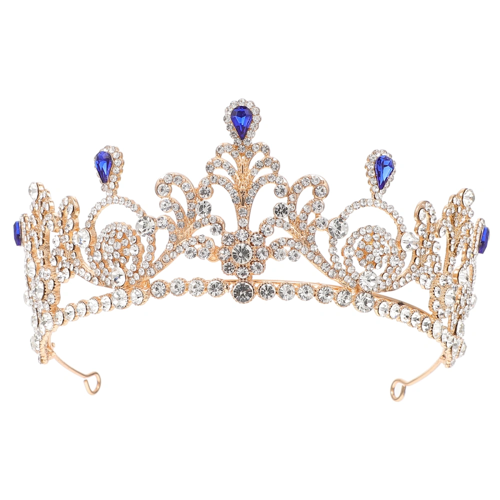 1pc Alloy Tiara Head Decor Female Wedding Dress Accessory Royal Wedding Tiara