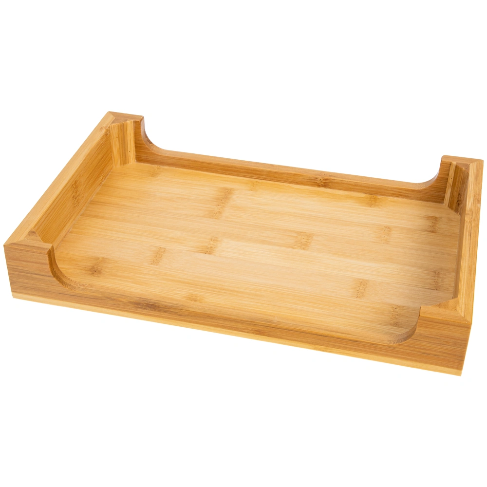 Rectangular Wooden Grill Tray Wood Serving Tray Wood Food Plate Fruit Plates