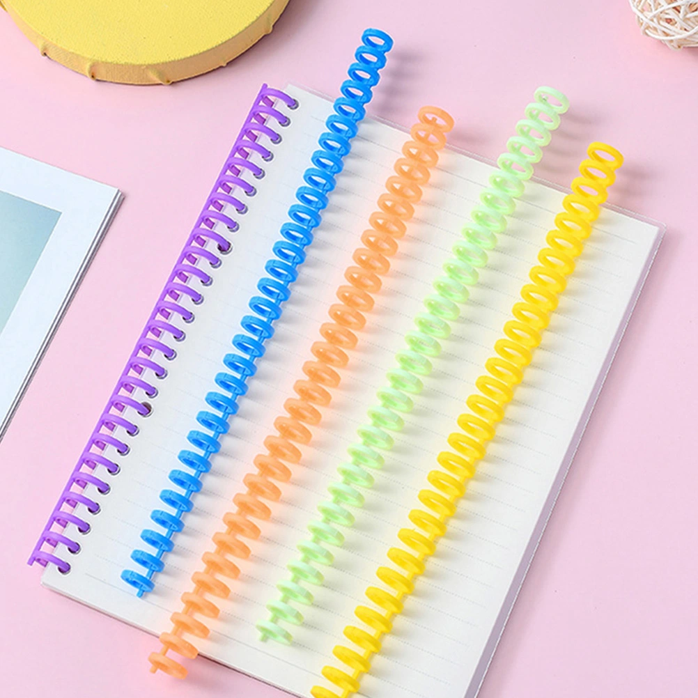 10pcs Notebook Binding Spines Spiral Notebook Coils Spirals Comb Bindings