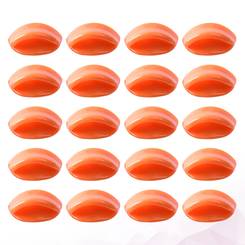 50pcs DIY Duck Mouth Handmade Ornaments Kit Duck Toy Supplies Duck Mouth Replacement for Kids Girls with Gasket (38mm)