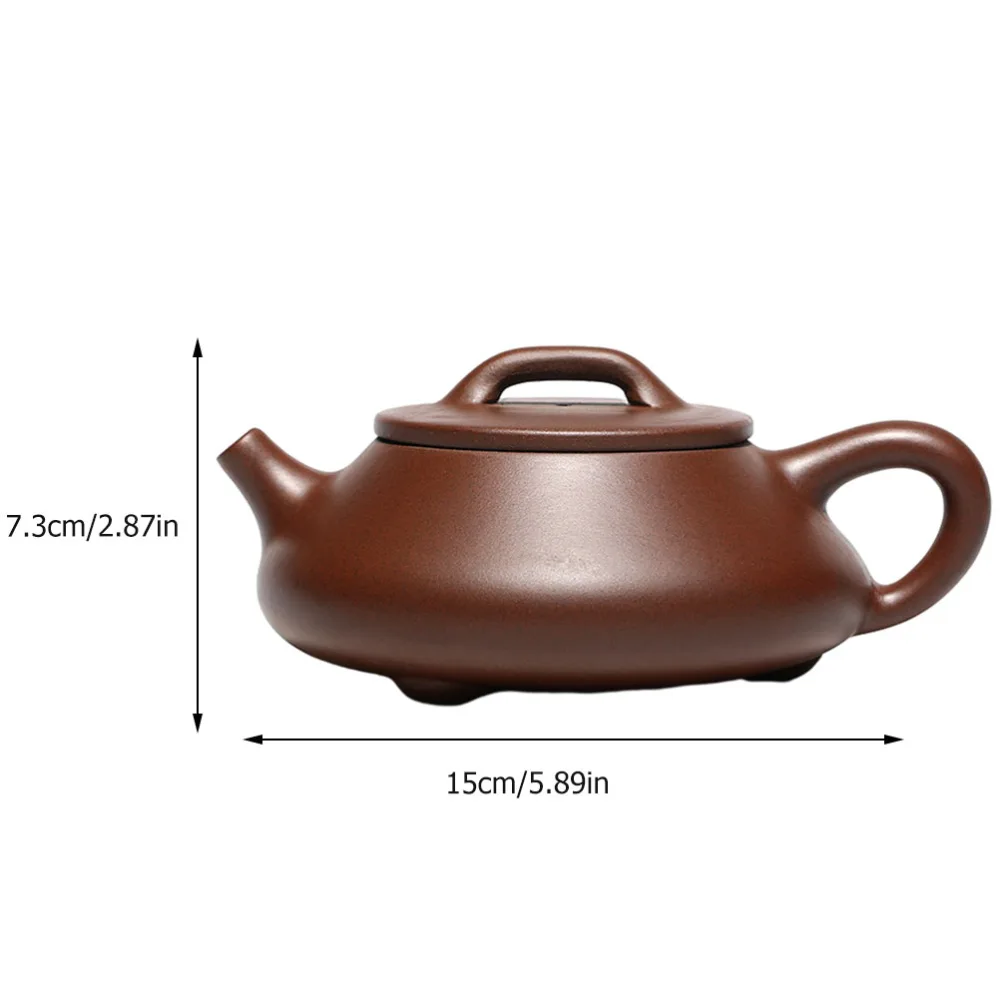 1pc Practical Purple Clay Teakettle Tearoom Supply Household Water Kettle