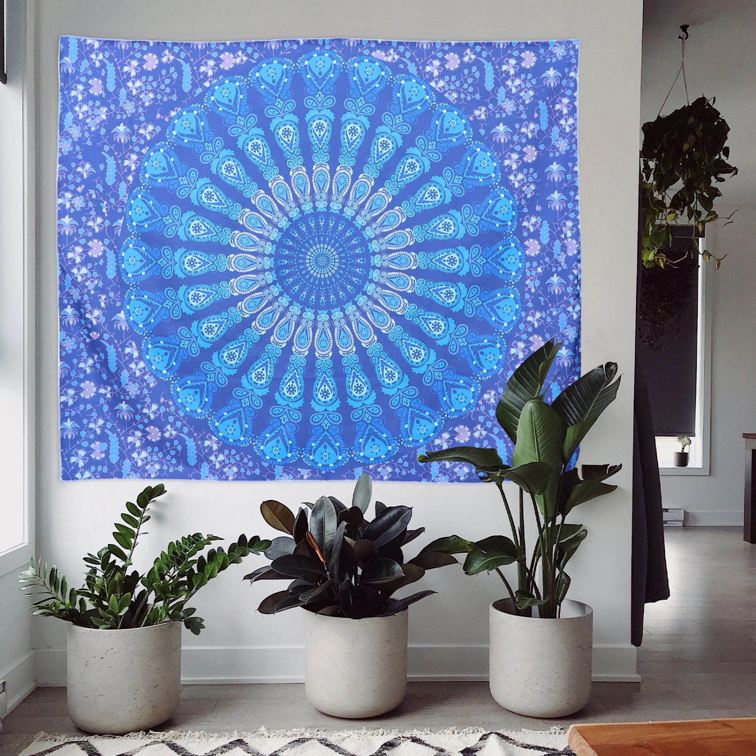 1pc Bohemian Style Printing Tapestry Beach Sitting Tapestry Wall Hanging Tapestry