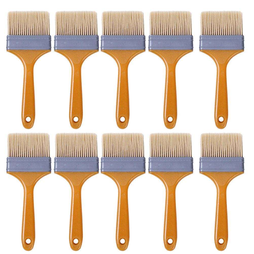 10 Pcs Durable PP Plastic Handle Brush Wool Barbecue Brushes Basting Oil Brush Kitchen Baking Utensil