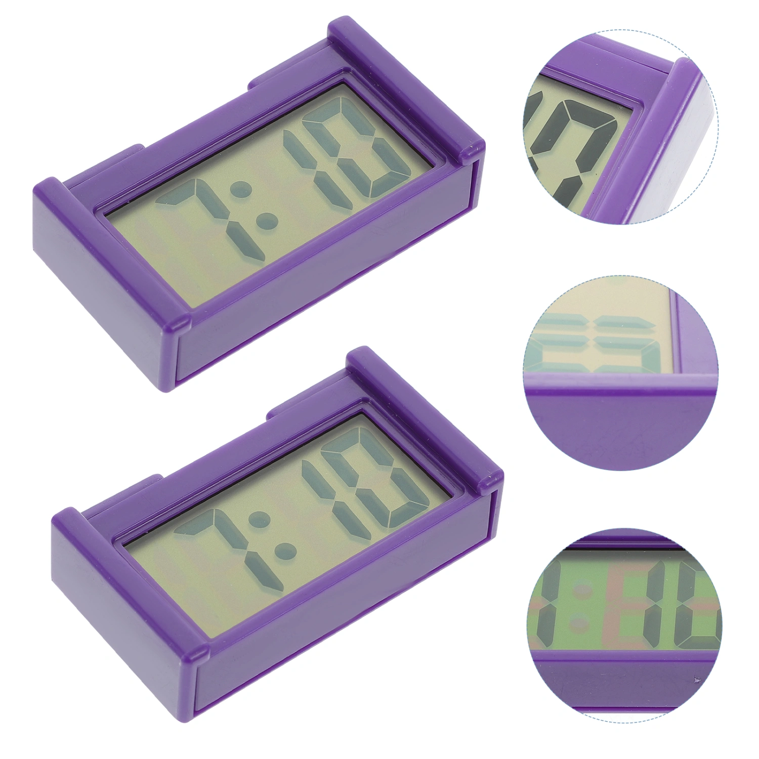 Car Clock Electronic Watch Car Digital Clock Vehicle Mini Clock Car Decoration