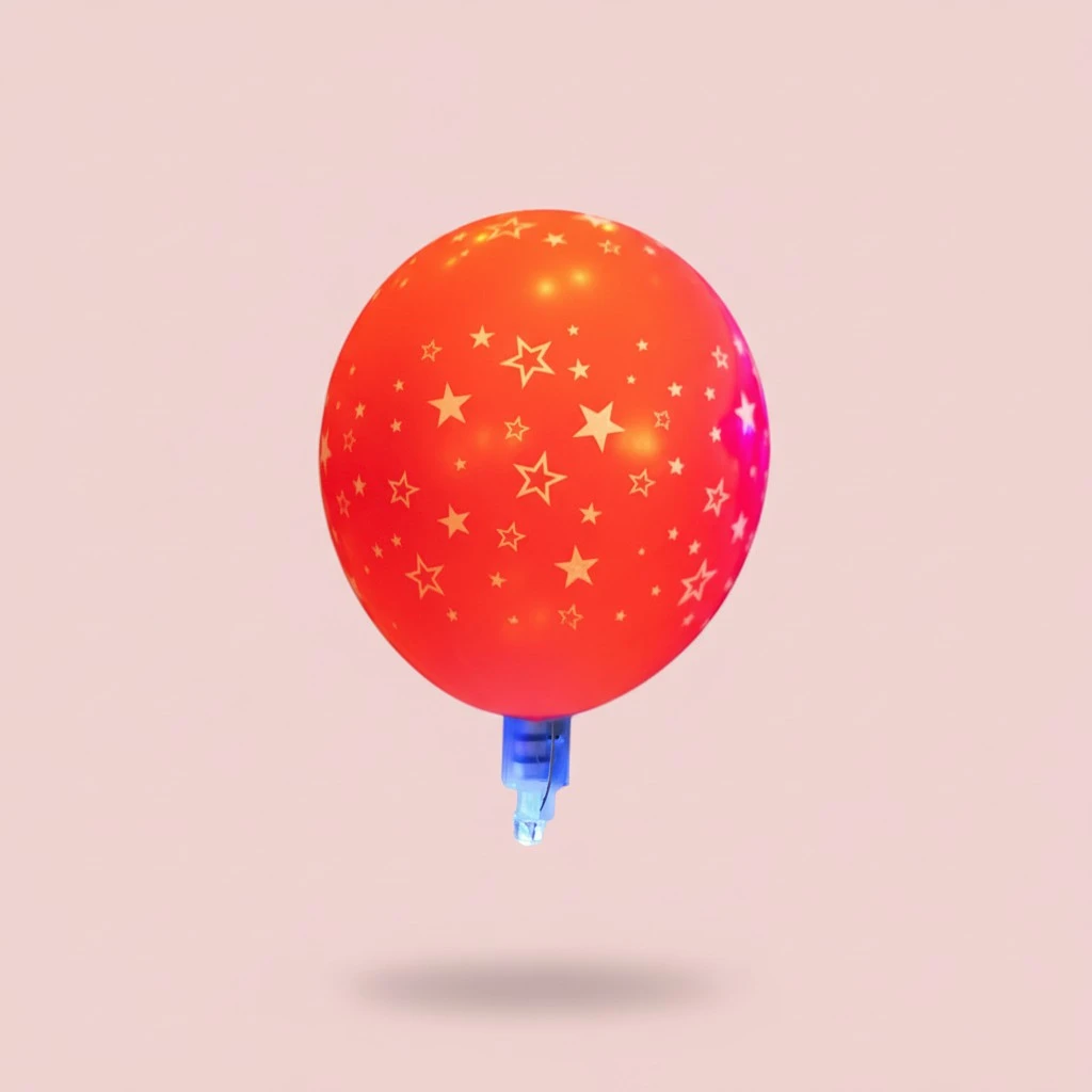 50Pcs Balloon Lights LED Lights Paper Lanterns Lights Blinking Light (Colorful)