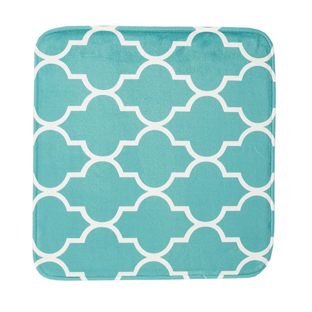 Comfortable Thicken Seat Cushion Chair Pad Mat Lantern Pattern Decorative Memory Cushions (Sky-blue)