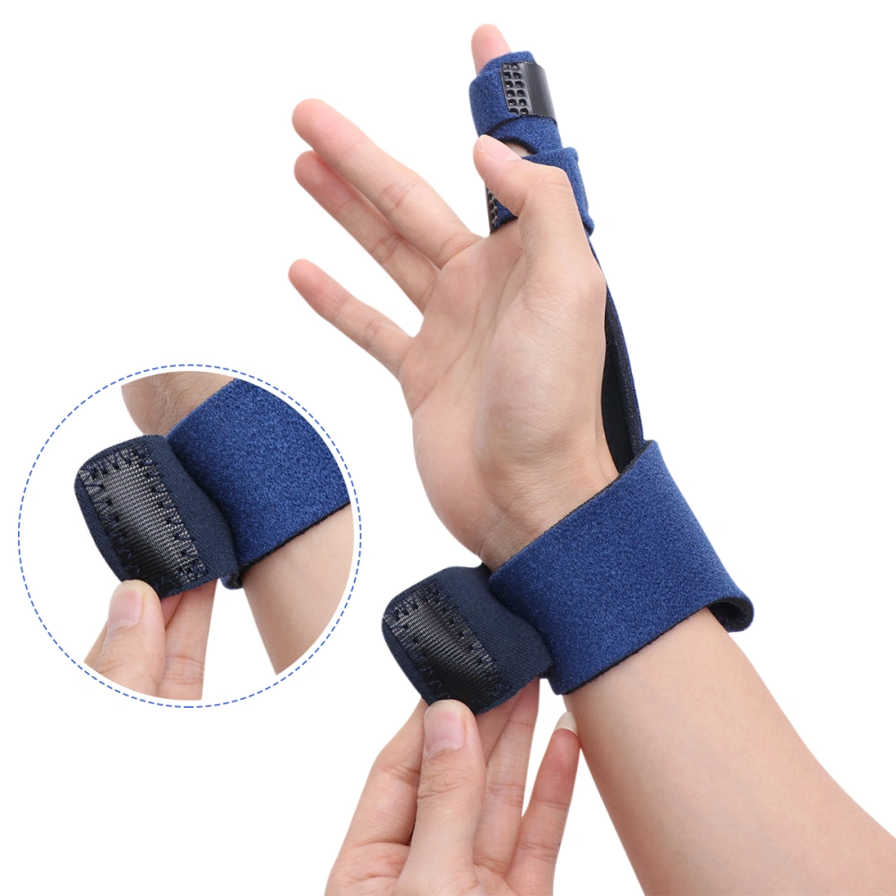 ULTNICE Trigger Finger Extension Splint Adjustable Fixing Belt Hand Support