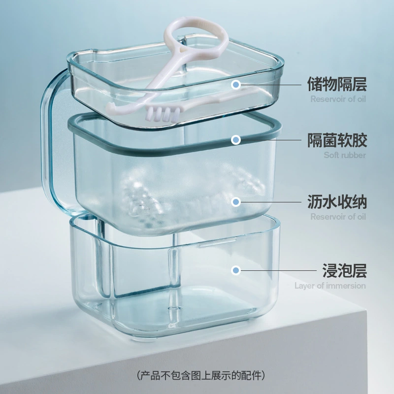 Denture Case Denture Storage Box Teeth Brace Container Retainer Case Tooth Brace Box