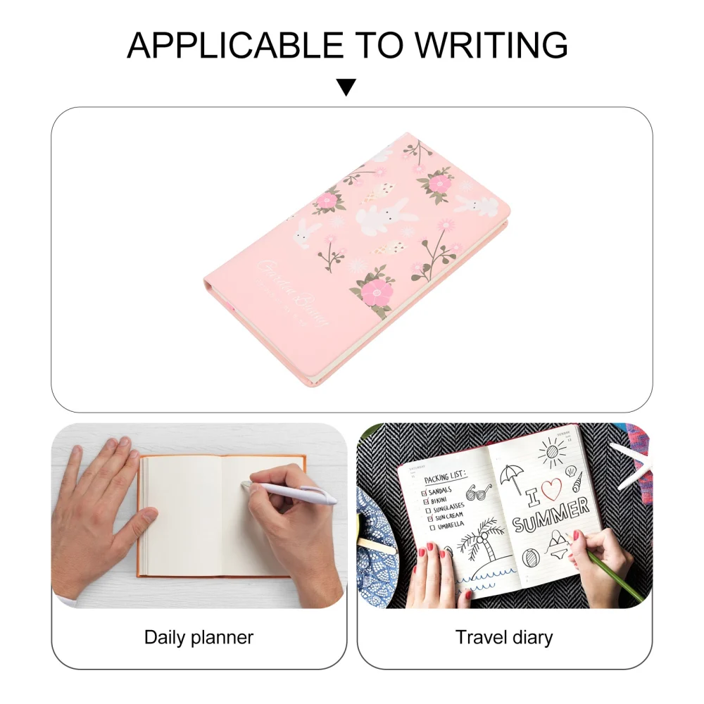 Lovely Flower Notepad Planner Notepad Schedule Notepad Cartoon Notebook Colorful Note Pad