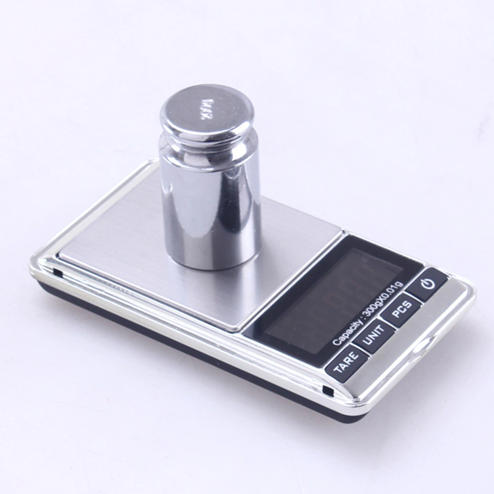 Electronic Mini Digital Pocket Scales Gold Jewellery Pocket Gram Weight Scale (300g/0.01g)