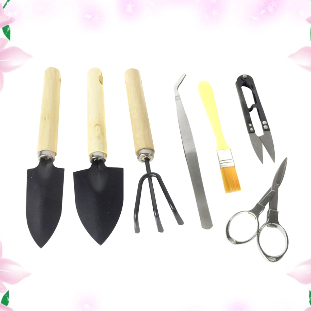 7PCS/Set Potted Horticultural Tool Set For Potted Planting Of Succulent Plants