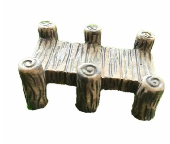 12pcs  Miniature Bridge Model Micro Landscaping Bridge Decors Mini Resin Bridge Craft DIY Bridge Decor