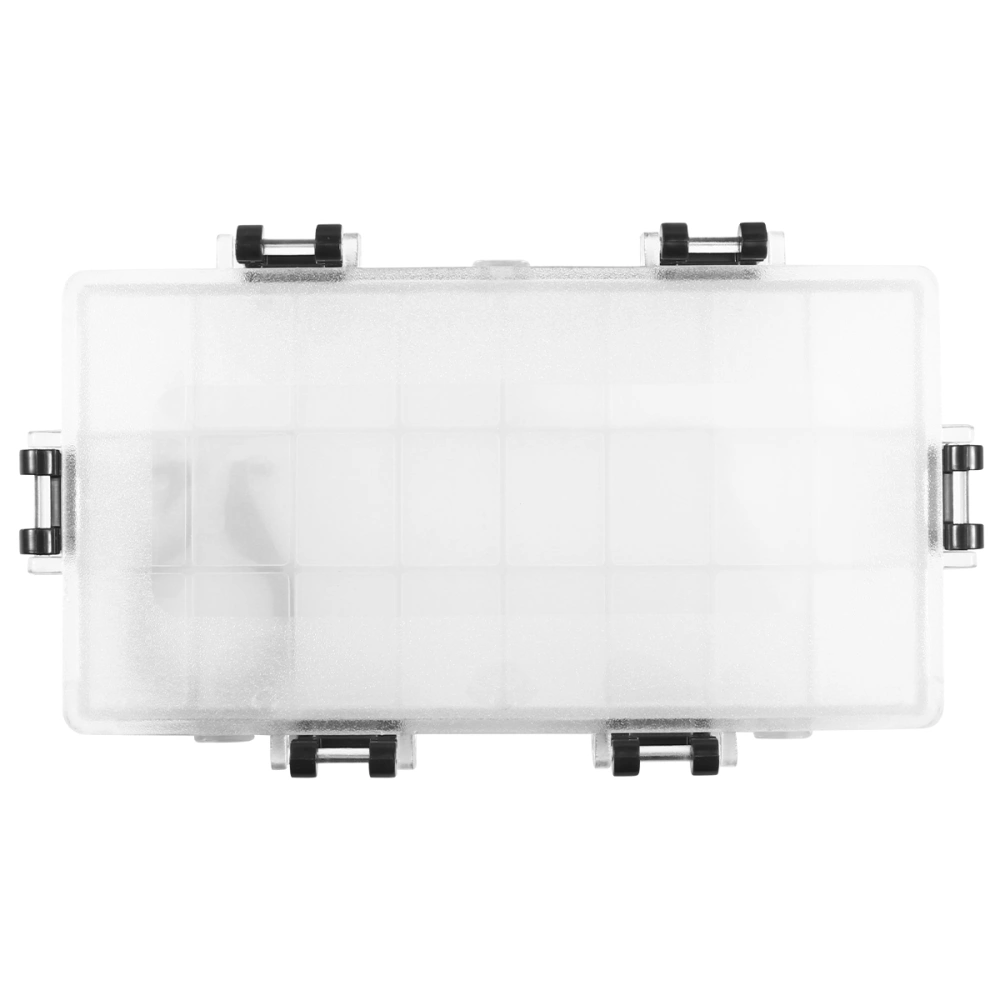 1Pc 24 Grids Painting Color Mixing Box Paint Box Storage Container Holder for Watercolour Pigment (Transparent)