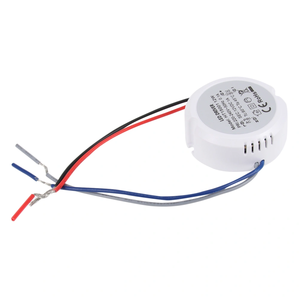 12W 12V 1A LED Voltage Driving Power Supply Driver For for LED Light Stripe