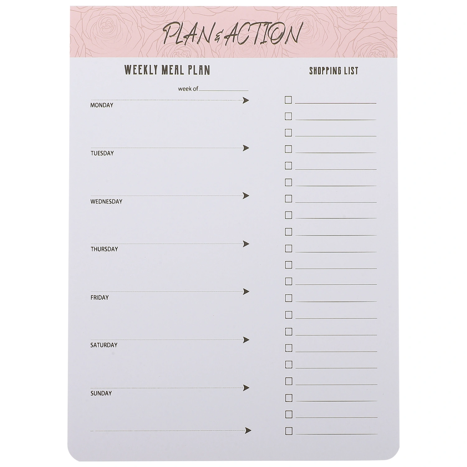 1 Book of Convenient Note Pad Multi-function Memo Pad Tearable Planner Notepad Writing Pad