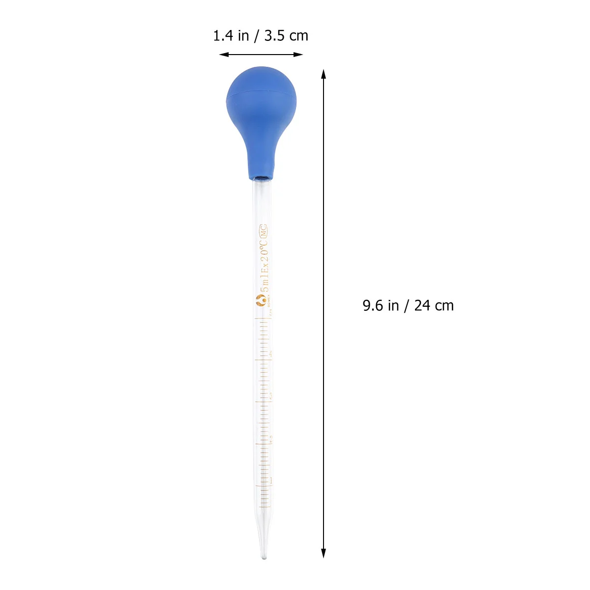 11PCS Glass Liquid Droppers Rubber Pipette Dropper Essential Oils Dropper Scale Glass Tube for School Home Store (Assorted Color)