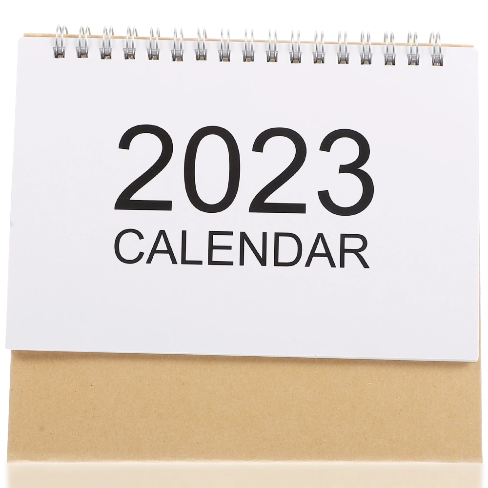 Desk Calendar Practical 2022-2023 Desktop Calendar Twin-wire Binding Calendar