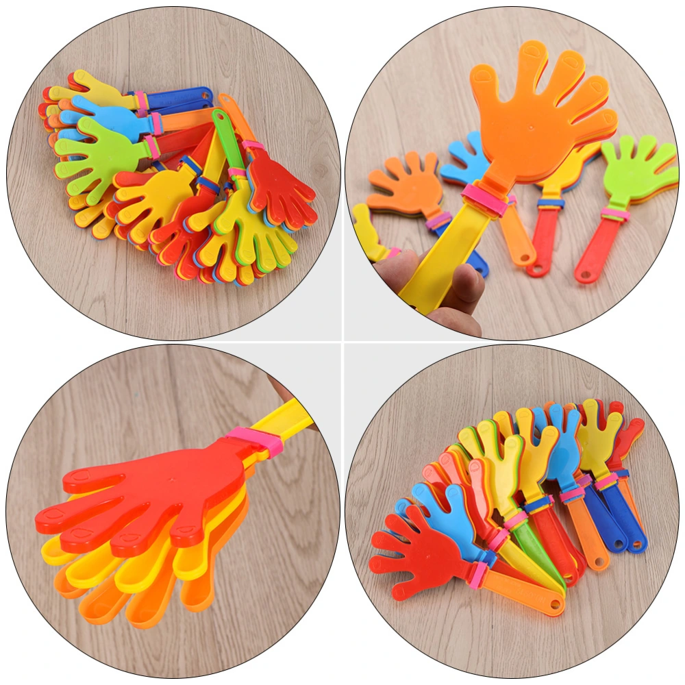 20pcs Party Cheering Props Cheering Clapper Toys Kids Plastic Clapping Hands