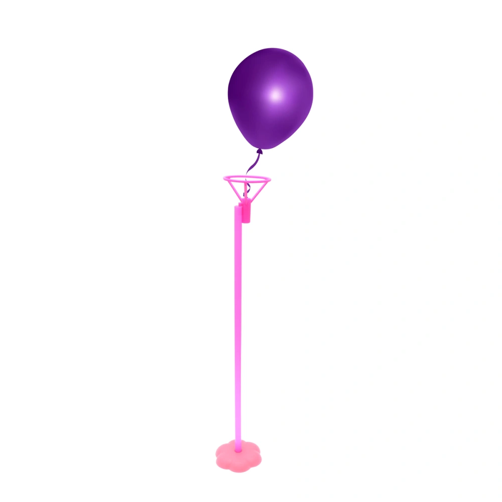 5 Pcs Balloon Stick Stand Balloon Base with Pole and Cup Tabletop Centerpiece Decorations Holder Desktop Mixed Color Balloon Support Holder for Wedding Party Supplies