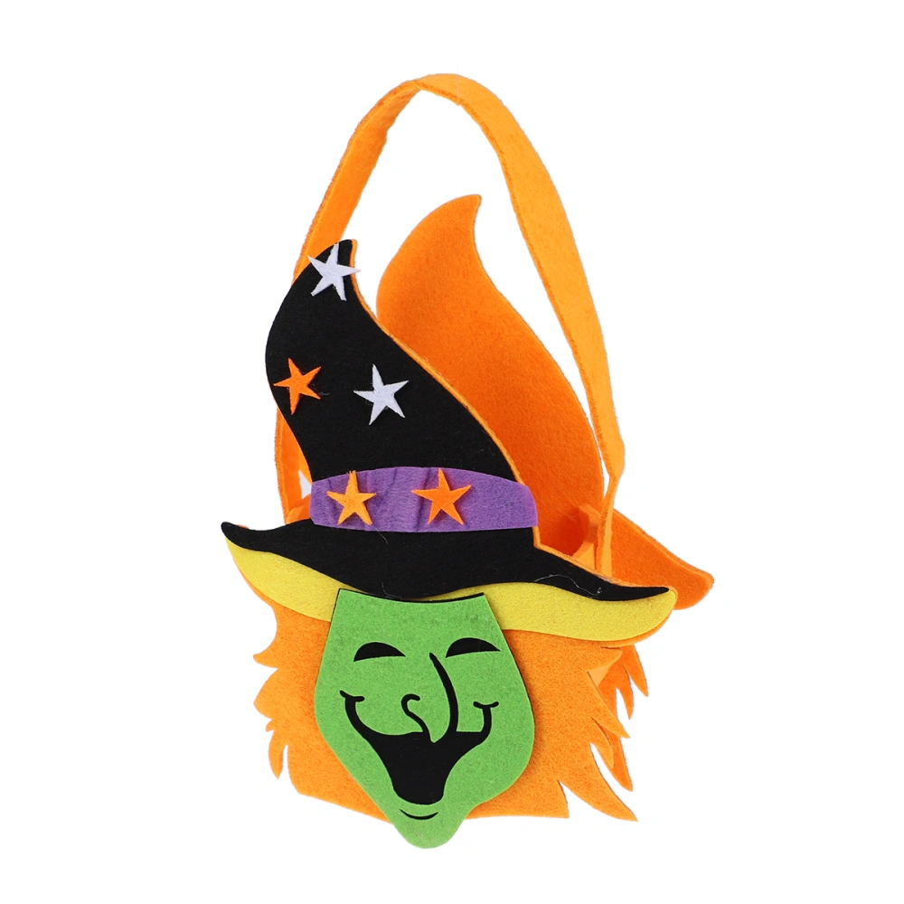 Kids Halloween Ghost Candy Bag Trick Or Treat Bags Buckets Candy Gift Storage Bag Tote