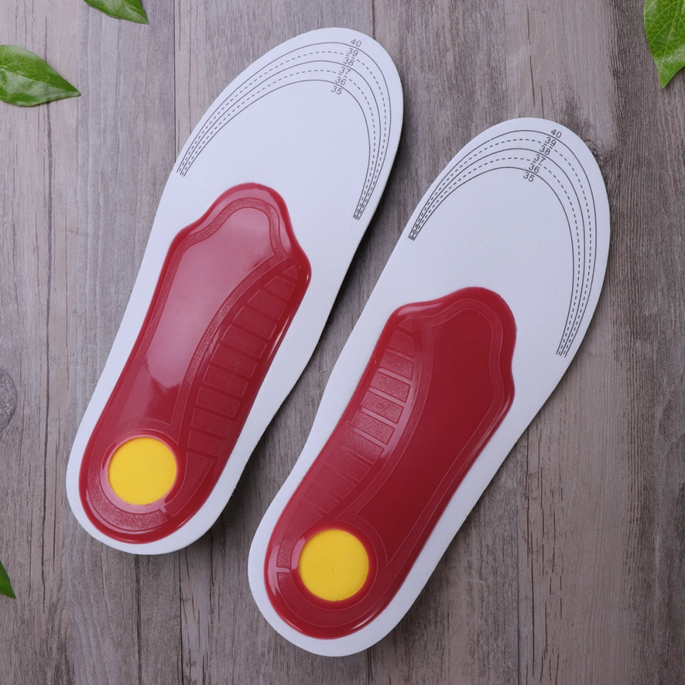 Women Flat Feet Orthotics Insoles Inside Breathable Sweat Correction Foot Pad