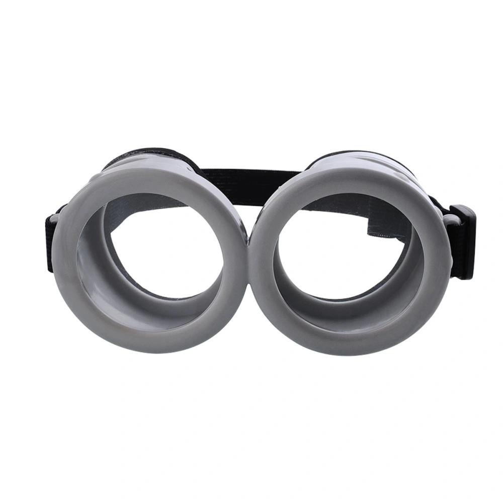 3D Glasses Goggles Movie Glasses Eyewear (Grey+Black)