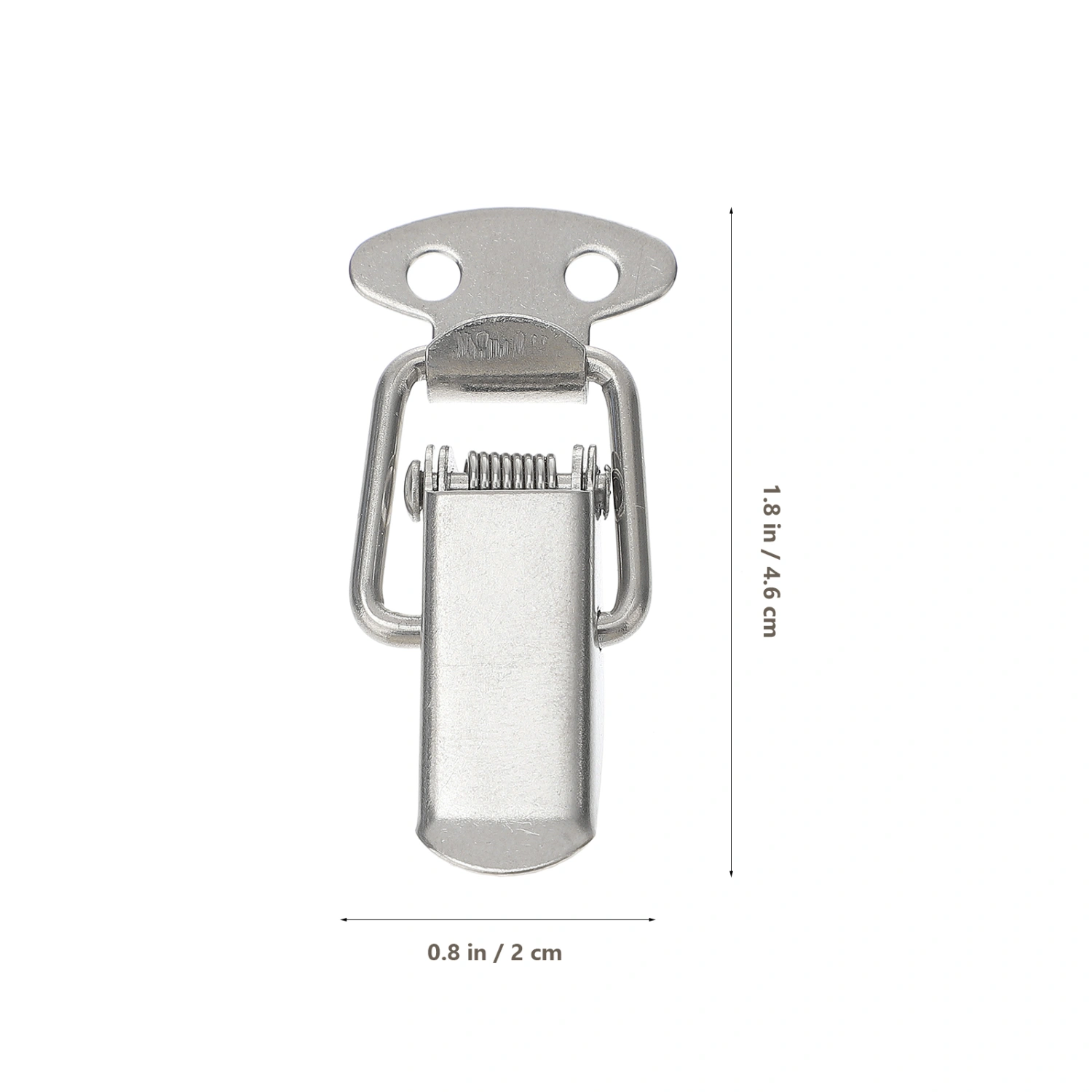 6 Sets Stainless Steel Toolbox Latch Spring Loaded Toggle Latch for Case Box