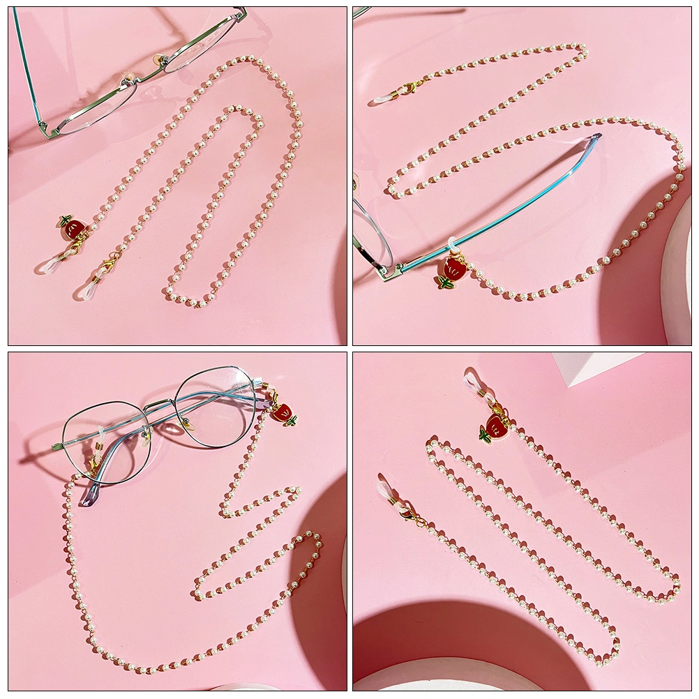 Eyeglass Chain Reading Glasses Cord Holder Strap Flower Lanyard Eyewear Retainer